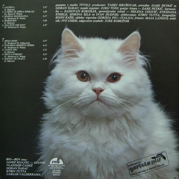 Big Ben (12) - Mladost Je Ljubezen (LP, Album)