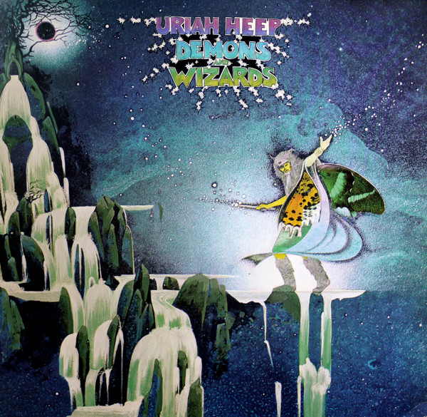 Uriah Heep - Demons And Wizards (LP, Album, RE, Gat)