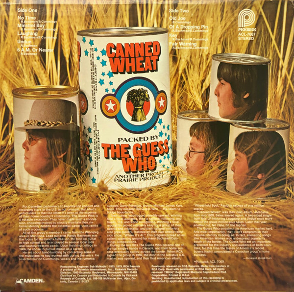 The Guess Who - Canned Wheat (LP, Album, RE)