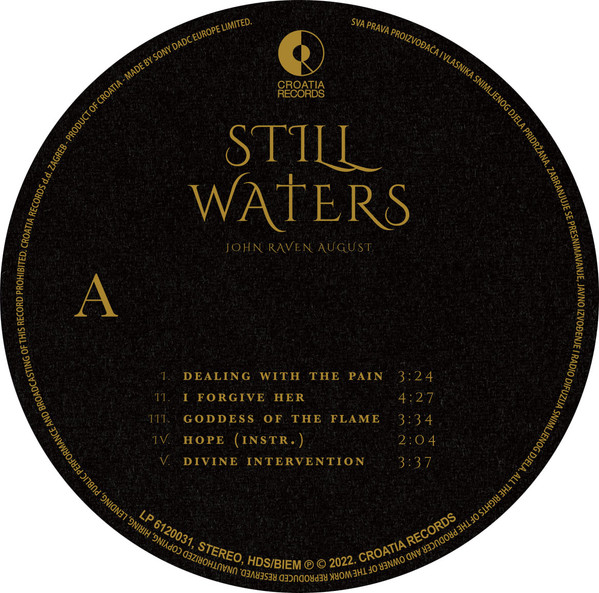 John Raven August* - Still Waters (LP, Album, 180)