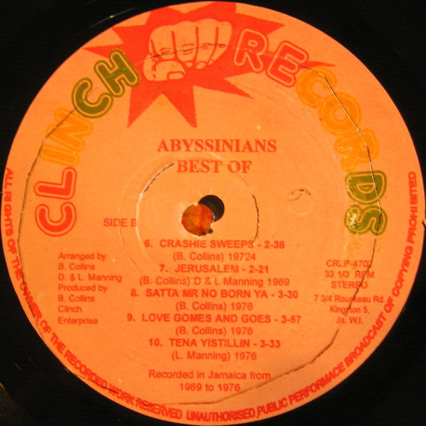 The Abyssinians - Best Of (LP, Comp)