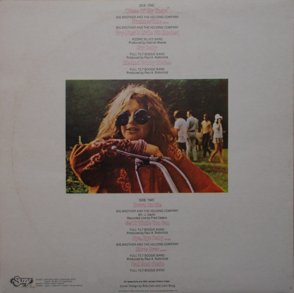 Janis Joplin - Janis Joplin's Greatest Hits (LP, Comp, RE)