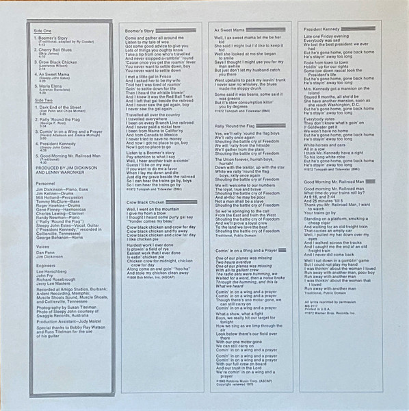 Ry Cooder - Boomer's Story (LP, Album)