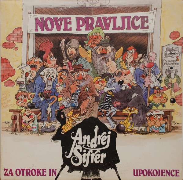 Andrej Šifrer - Nove Pravljice Za Otroke In Upokojence (LP, Album)