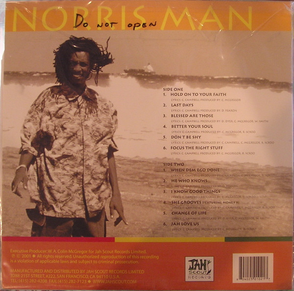 Norris Man* - Better Your Soul (LP, Album)