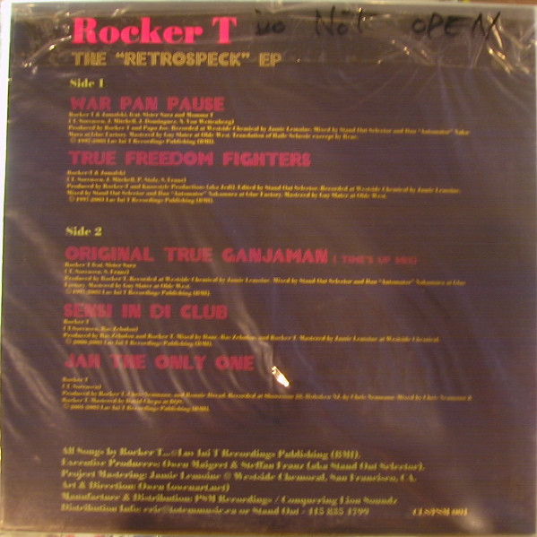 Rocker T - The Retrospeck EP (12