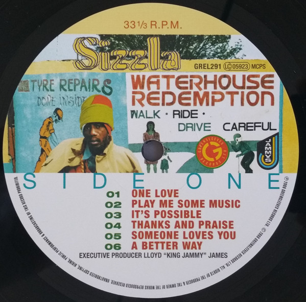 Sizzla - Waterhouse Redemption (LP, Album)