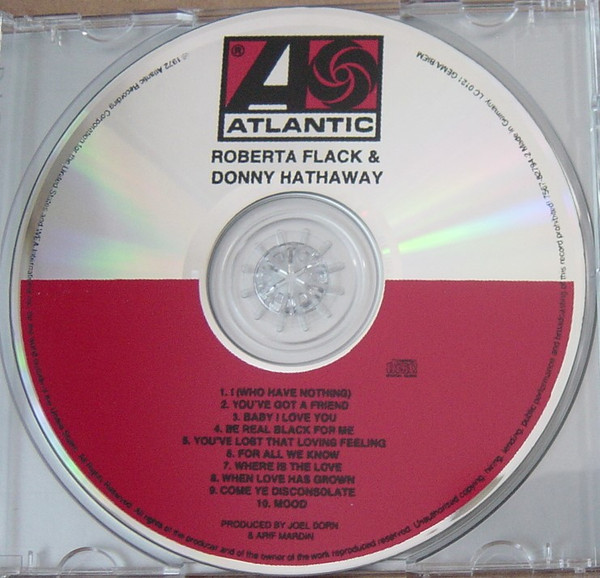 Roberta Flack & Donny Hathaway - Roberta Flack & Donny Hathaway (CD, Album, RE, RM)