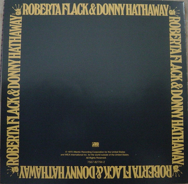 Roberta Flack & Donny Hathaway - Roberta Flack & Donny Hathaway (CD, Album, RE, RM)