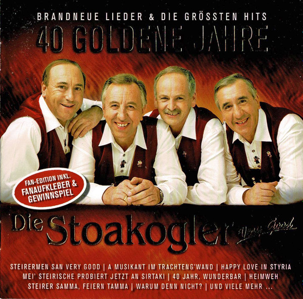 Die Stoakogler - 40 Goldene Jahre (CD, Album)