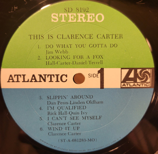 Clarence Carter - This Is Clarence Carter (LP, Album, Mon)