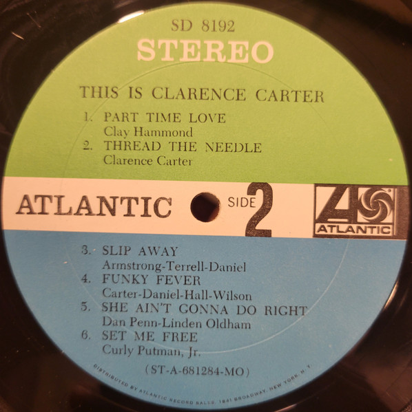Clarence Carter - This Is Clarence Carter (LP, Album, Mon)