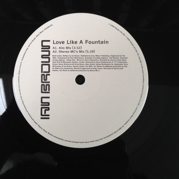 Ian Brown - Love Like A Fountain (12