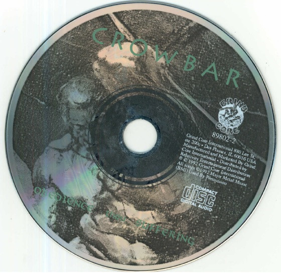 Crowbar (2) - Obedience Thru Suffering (CD, Album)