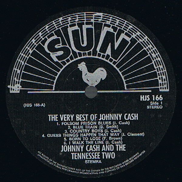 Johnny Cash And The Tennessee Two* - The Very Best Of Johnny Cash (LP, Comp)