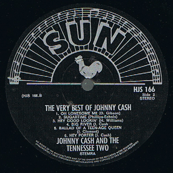 Johnny Cash And The Tennessee Two* - The Very Best Of Johnny Cash (LP, Comp)