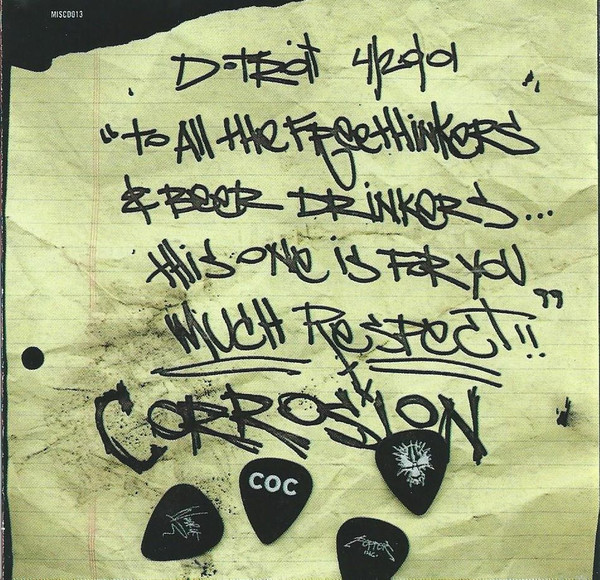 Corrosion Of Conformity - Live Volume (CD, Album)
