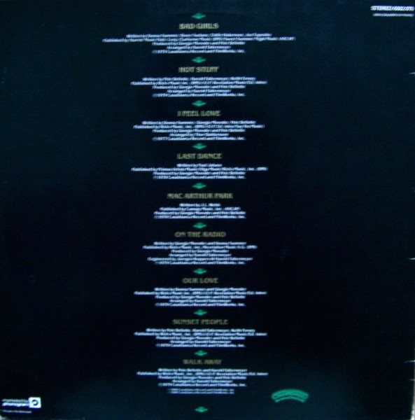 Donna Summer - Walk Away Collector's Edition (The Best Of 1977-1980) (LP, Comp)