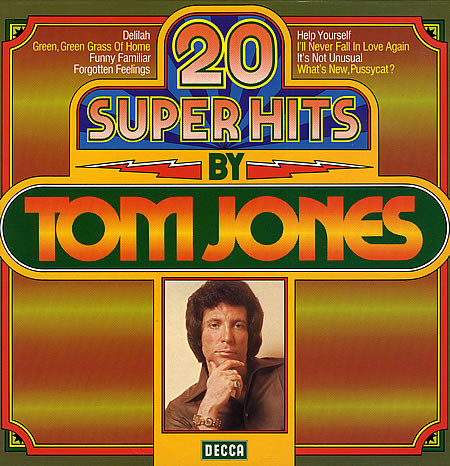 Tom Jones - 20 Super Hits By Tom Jones (LP, Comp)