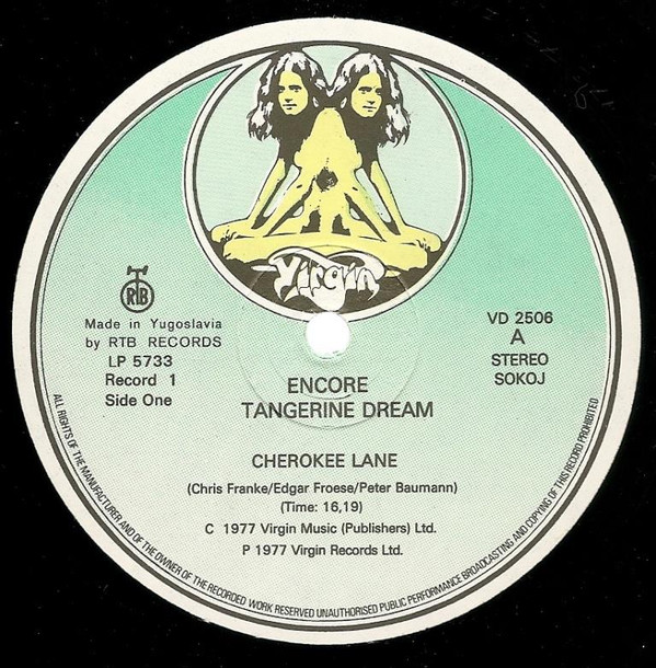 Tangerine Dream - Encore (2xLP, Album, Cen)