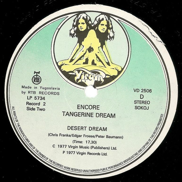 Tangerine Dream - Encore (2xLP, Album, Cen)