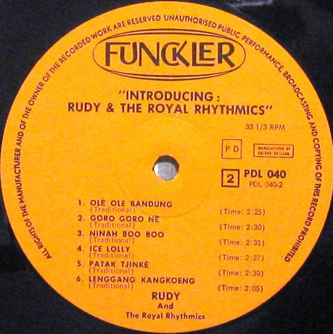 Rudy & The Royal Rhythmics - Introducing (LP)