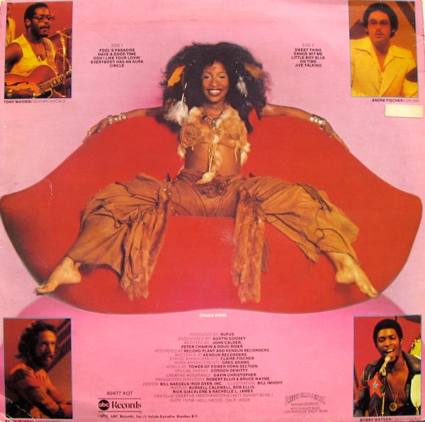 Rufus Featuring Chaka Khan* - Rufus Featuring Chaka Khan (LP, Album)