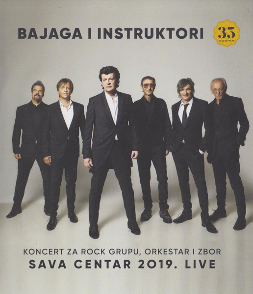 Bajaga I Instruktori - Koncert Za Rock Grupu, Orkestar I Zbor - Sava Centar 2019. Live (35 Godina) (Blu-ray, Album)