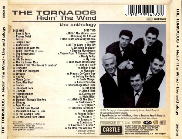 The Tornados - Ridin' The Wind - The Anthology (2xCD, Comp)