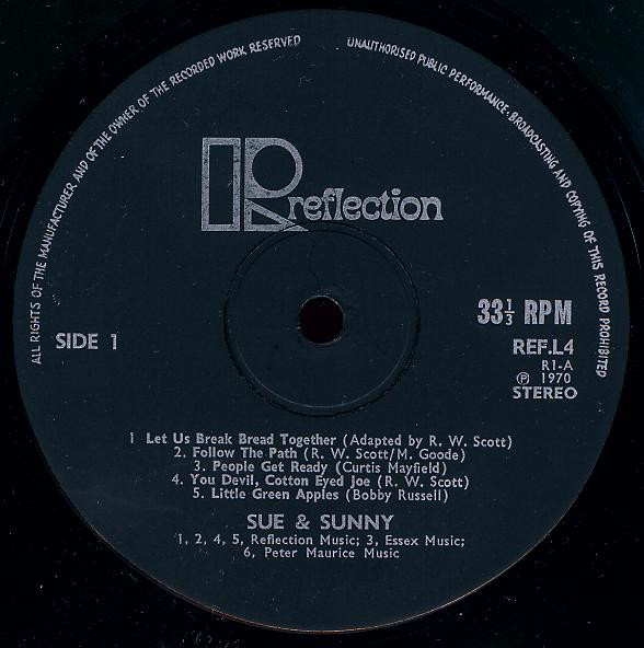 Sue & Sunny - Sue & Sunny (LP)