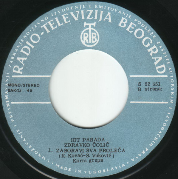 Zdravko ÄŒoliÄ‡ - Ona Spava (7