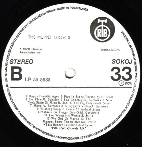 The Muppets - The Muppet Show 2 (LP)
