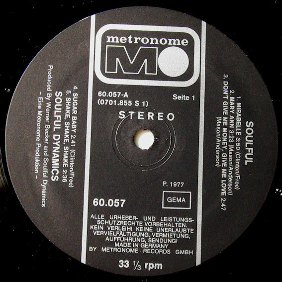 Soulful Dynamics - Soulful (LP)