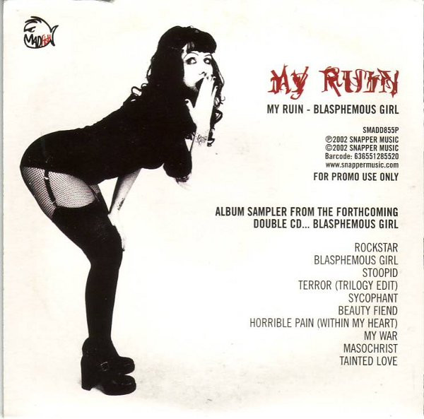 My Ruin - Blasphemous Girl (CD, Album, Comp, Promo)