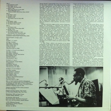 George Russell - Outer Thoughts (2xLP, Comp, RM)