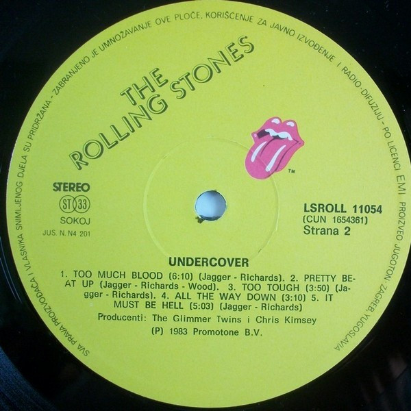 Rolling Stones* - Undercover (LP, Album)