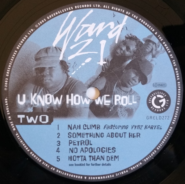 Ward 21 - U Know How We Roll (2xLP, Album)