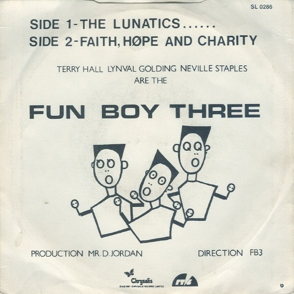 The Fun Boy Three* - The Lunatics Have Taken Over The Asylum. (7