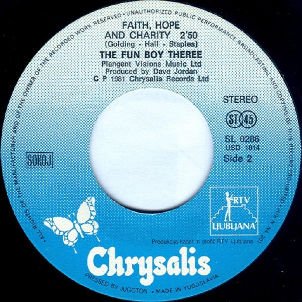 The Fun Boy Three* - The Lunatics Have Taken Over The Asylum. (7