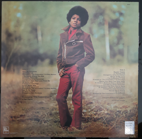 Michael Jackson - Got To Be There (LP, Album, RE, RM, 180)