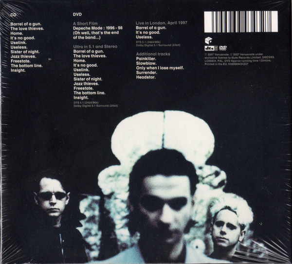 Depeche Mode - Ultra (CD, Album, RE, RM + DVD-V, Album, RM, Multichannel)