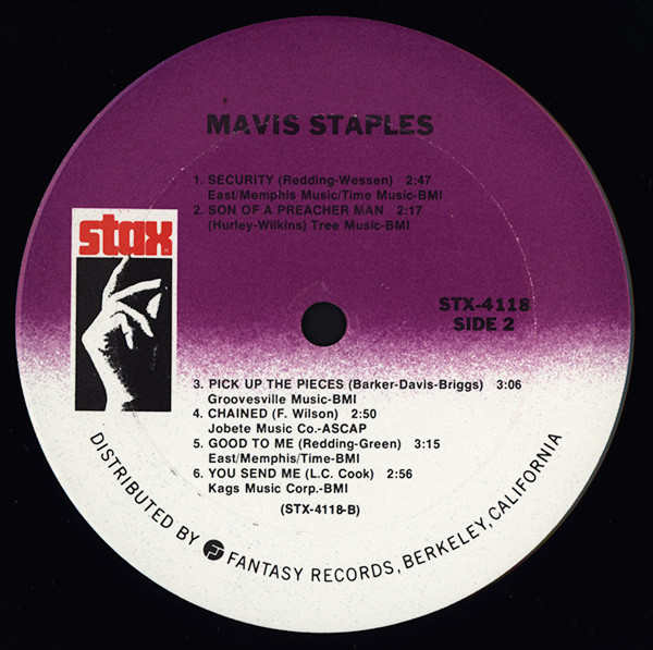 Mavis Staples - Mavis Staples (LP, Album, RE)