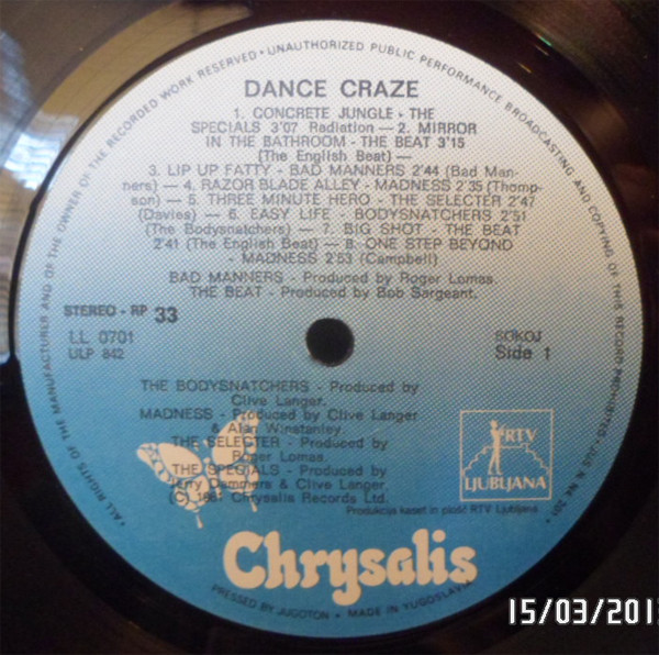 Various - Dance Craze (LP, Comp)