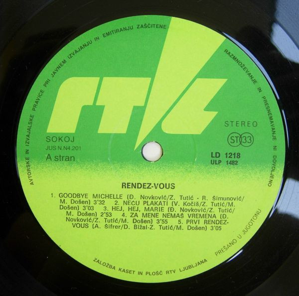 Rendez-Vous (5) - Rendez-Vous (LP, Album)