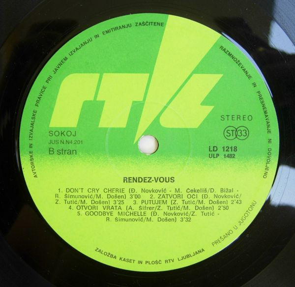 Rendez-Vous (5) - Rendez-Vous (LP, Album)