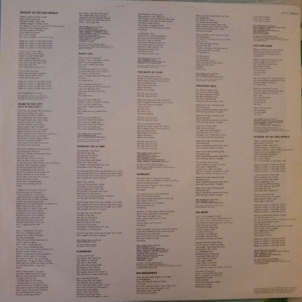 Neil Young - Freedom (LP, Album)