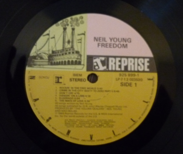 Neil Young - Freedom (LP, Album)