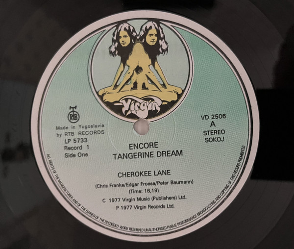 Tangerine Dream - Encore (2xLP, Album, RP, Cen)