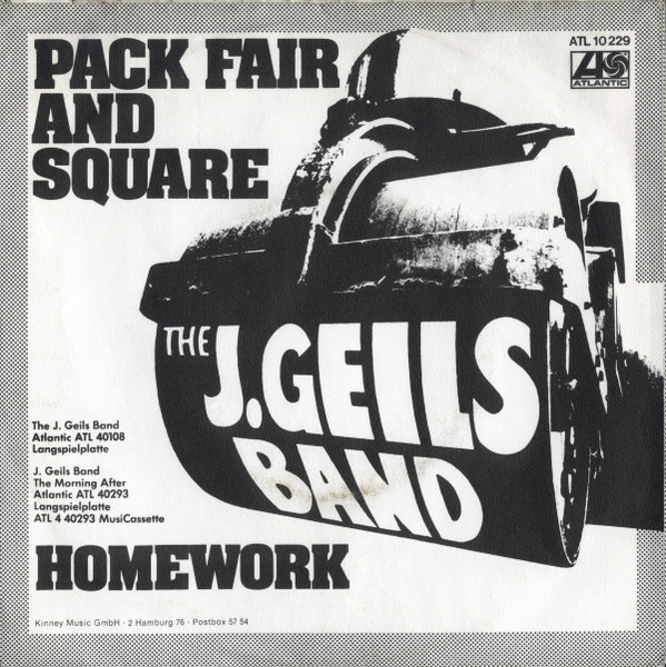 The J. Geils Band - Pack Fair And Square (7