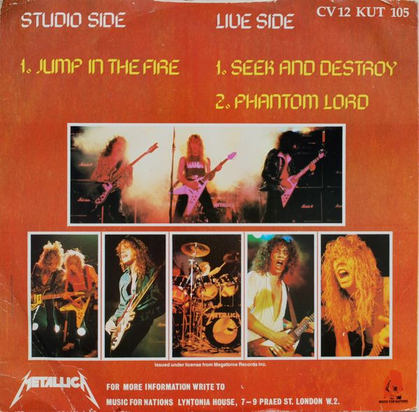 Metallica - Jump In The Fire (12